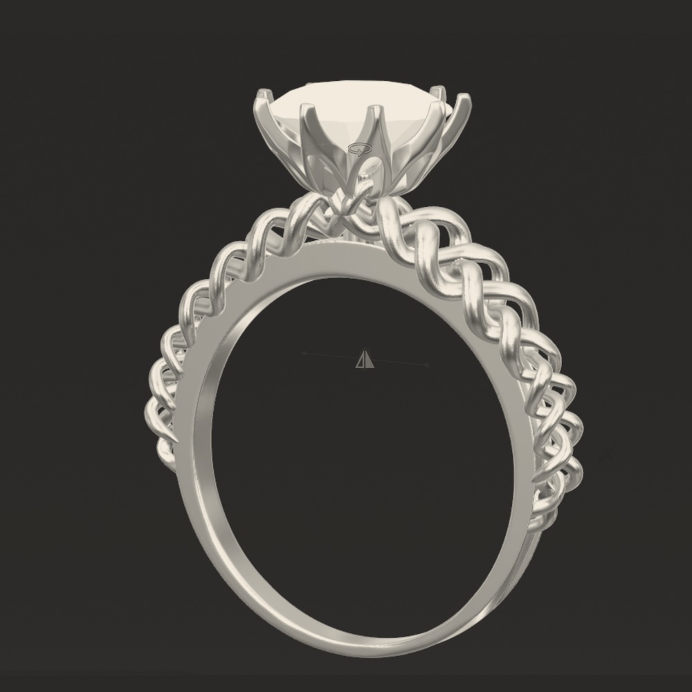 Modelado 3D — Estudio digital de volumen y proporciones.